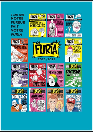 Affiche collector dédicacée La furia 3 ans - Edition limitée - n°  - 