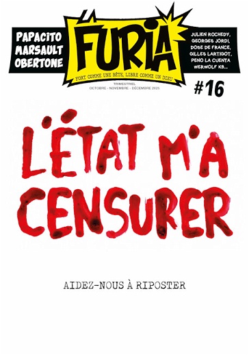 La Furia n° 16 du 16 octobre 2025